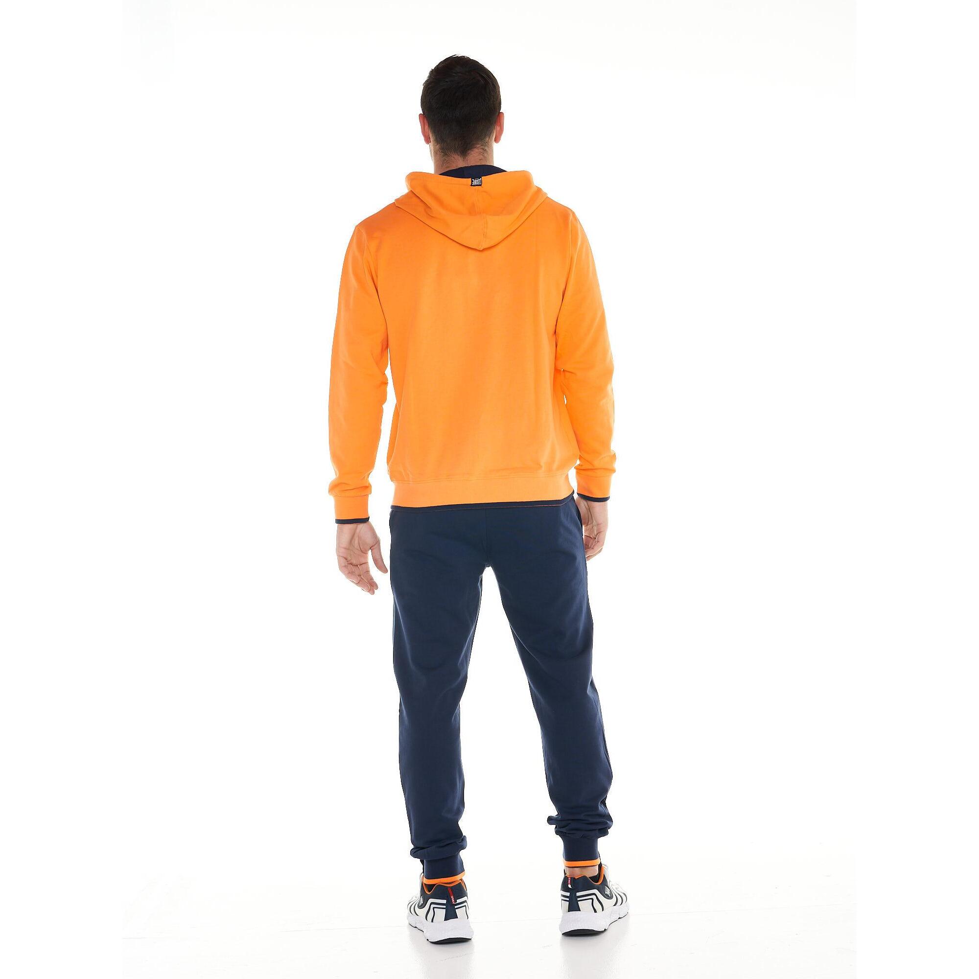 Tuta da uomo con cappuccio Sporty Fluo