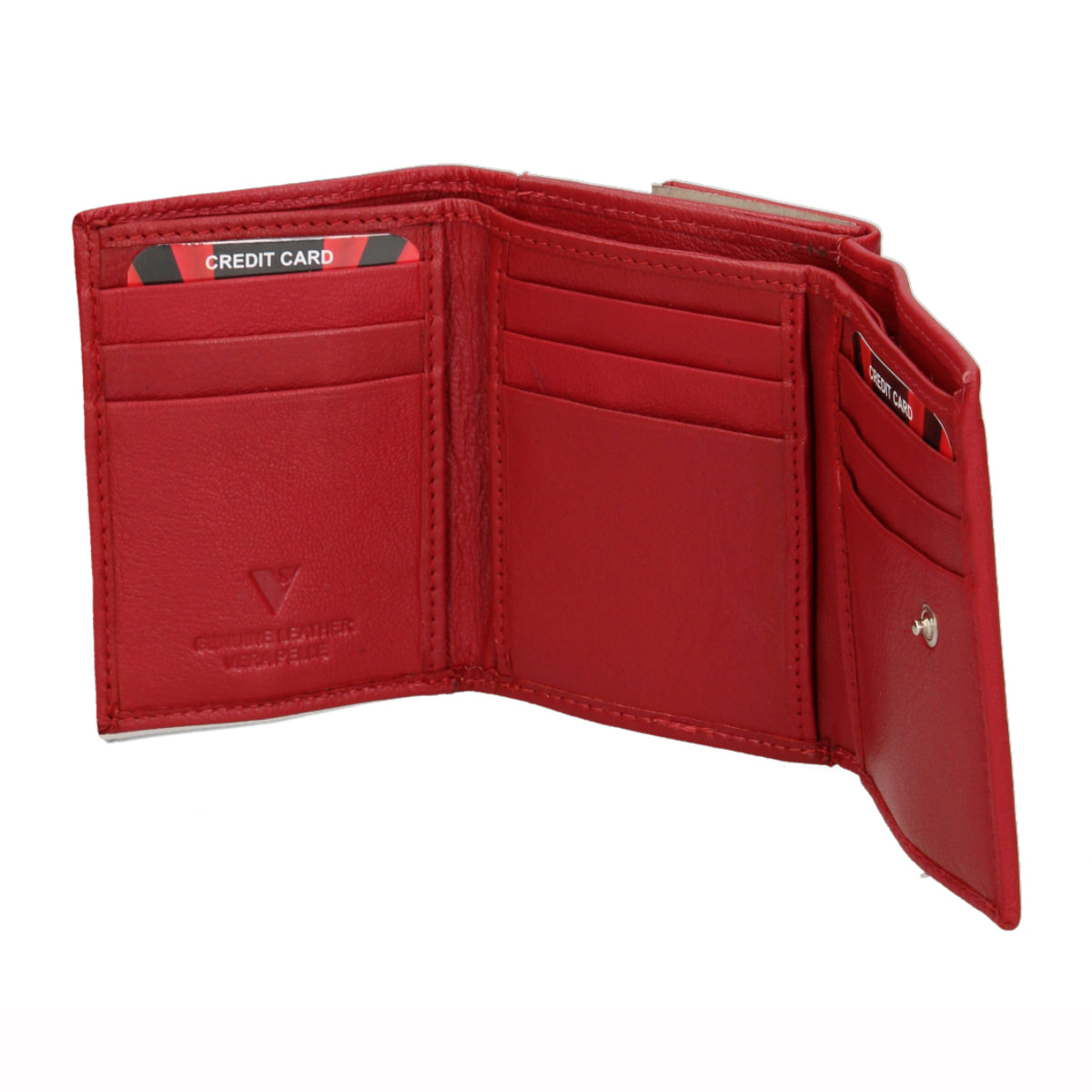 Portafoglio  da donna ecopelle Prodotto Vegano 12x10x3 cm