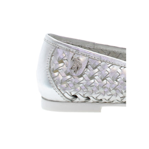 U.S. Polo Assn. - Ballerina JULIA001W/5L2 in pelle per donna