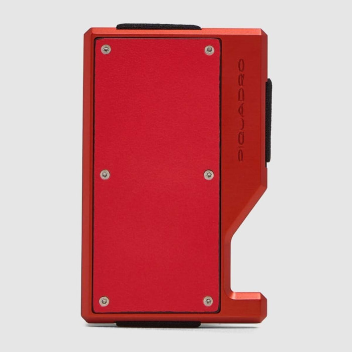 Piquadro Portacarte di credito MagSafe® con fascia elastica