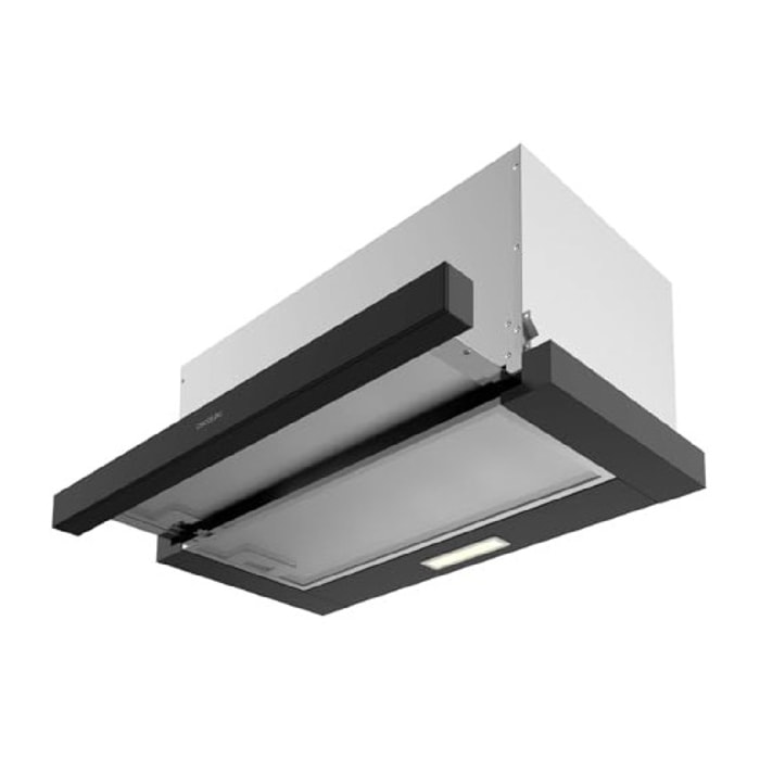 Cecotec Hotte télescopique Bolero Flux TLM 603500 Black A