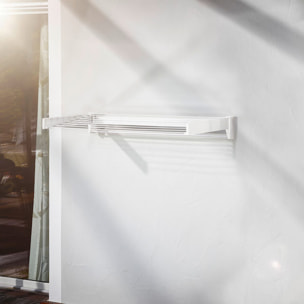 Telegant 81 Protect Plus séchoir mural, 103 x 53 cm, Blanc (83100)