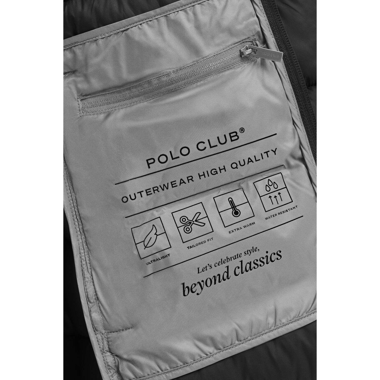 Chaqueta Salima Embroidery negra con logo Rigby Go