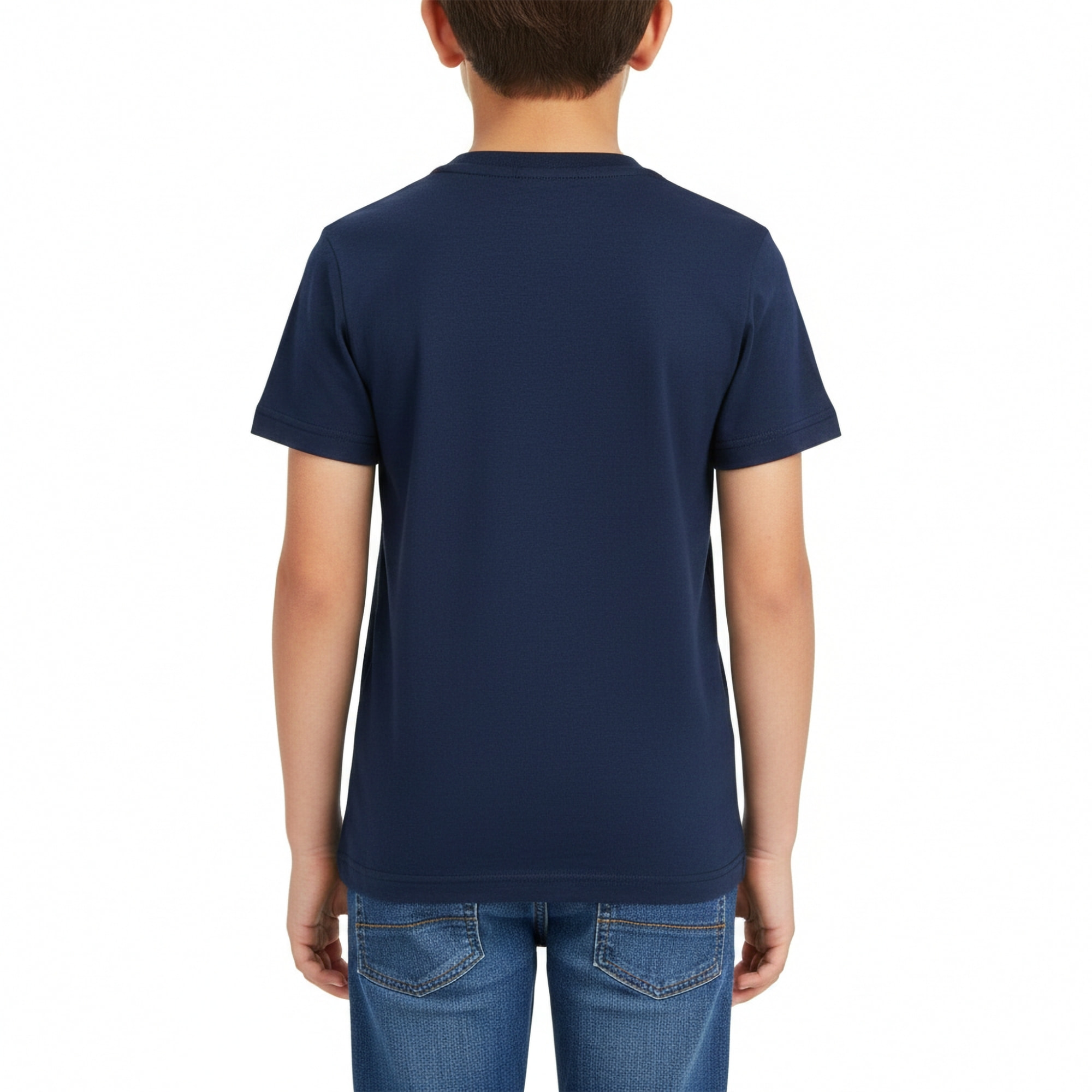 T-shirt jersey con ricamo logo flags Polo Club St Martin Blu