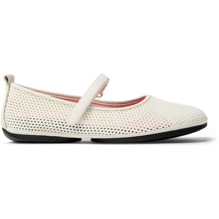 Ballerine - CAMPER Right Nina - Bianco - Tessuto tecnico