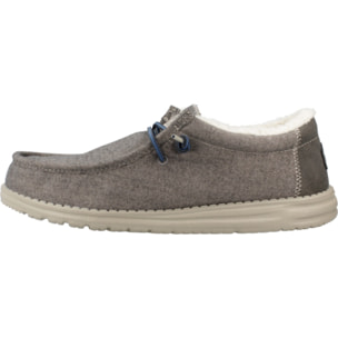 Informales Hombre de la marca HEY DUDE  modelo WALLY HERRINGBONE Brown