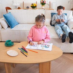 Table basse organique en bois - ARIA