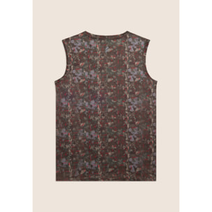 Canotta uomo tecnica con grafica logo