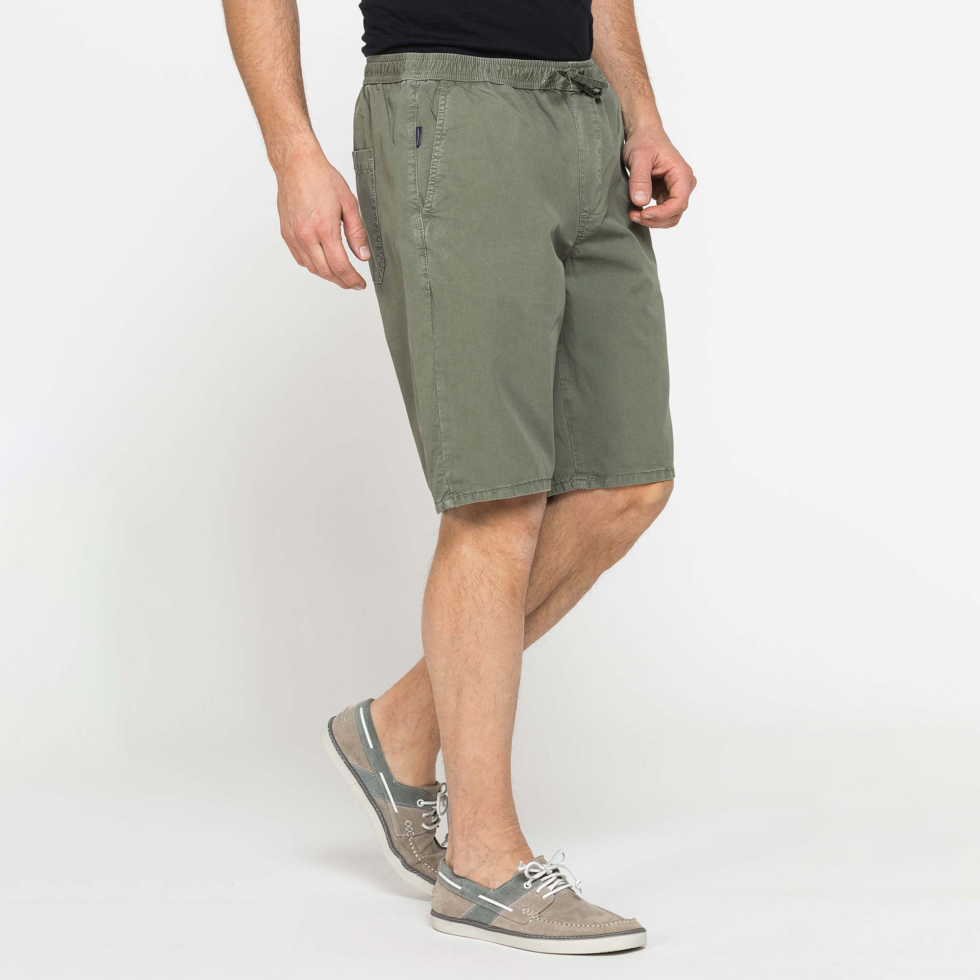 BERMUDA CON COULISSE MOD. 629 IN GABARDINA LEGGERA