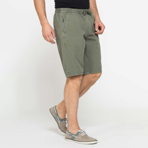 BERMUDA CON COULISSE MOD. 629 IN GABARDINA LEGGERA