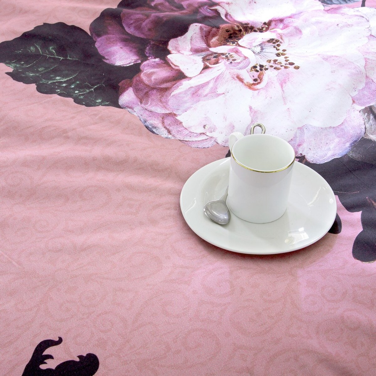 Housse de couette mao rose