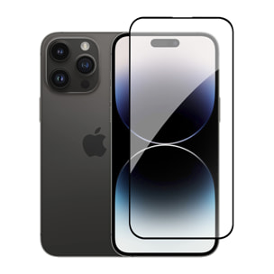 DAM Proteggi schermo in vetro temperato  a copertura totale per iPhone 14 Pro Max 7,15x0,06x15,5 cm. Colore trasparente