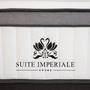 Matelas Hybride Suite Impériale, Soutien Ferme, 35 cm, Ressorts Ensachés & Mémoire de Forme