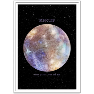 Affiche - Mercury - Terry Fan