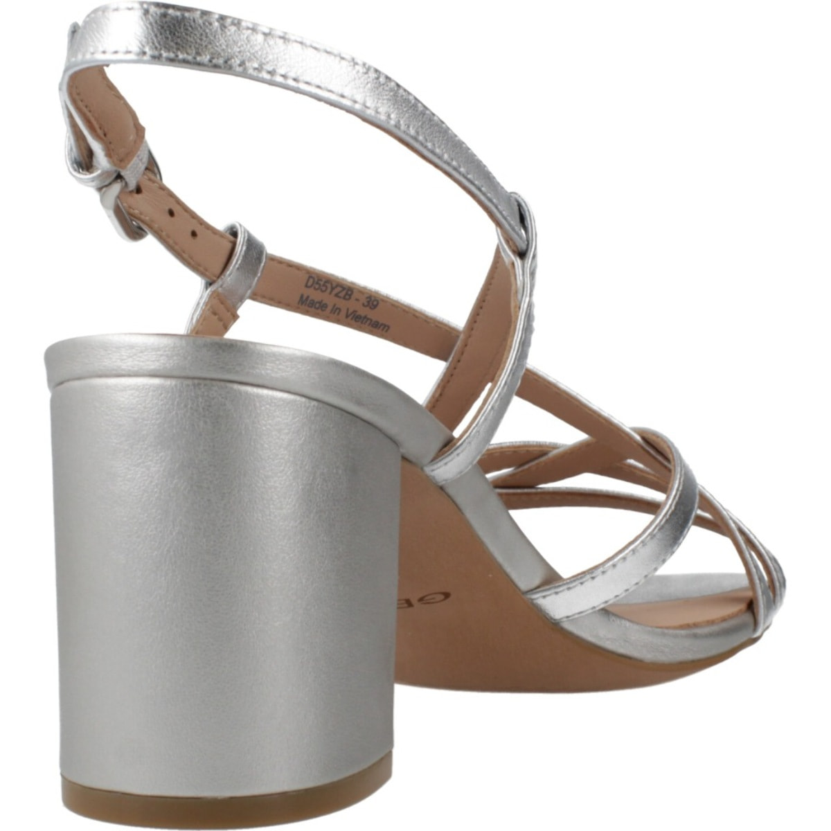 Sandalias Mujer de la marca GEOX  modelo D VIRNILISA 65 S PLATA
