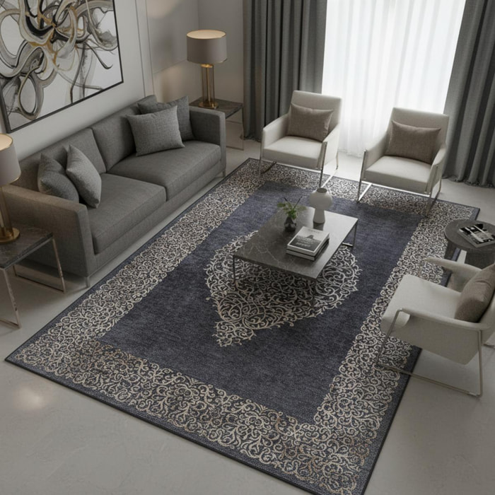 Tapis orient tissé motifs orientaux JUJO