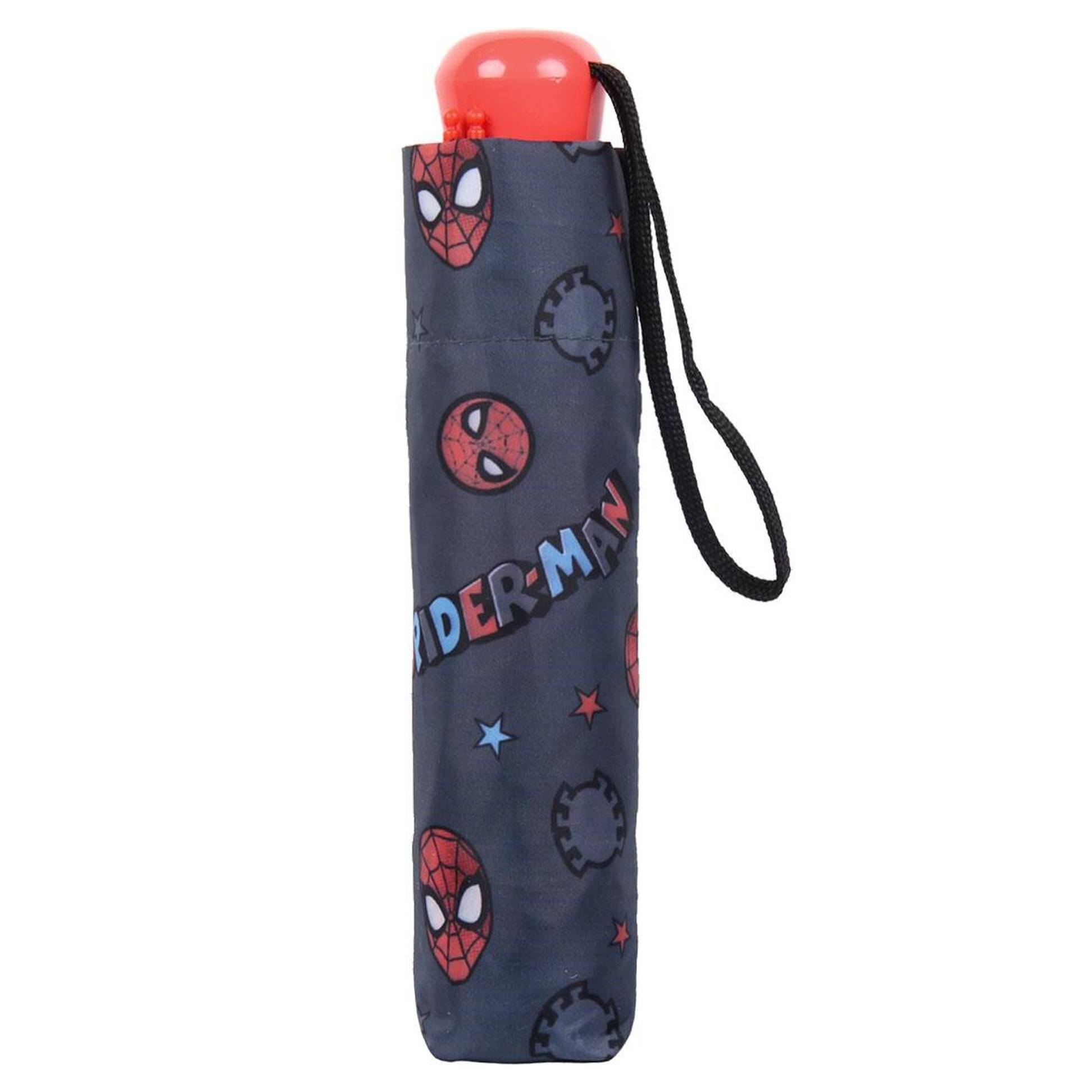 Paraguas manual plegable escolar spiderman