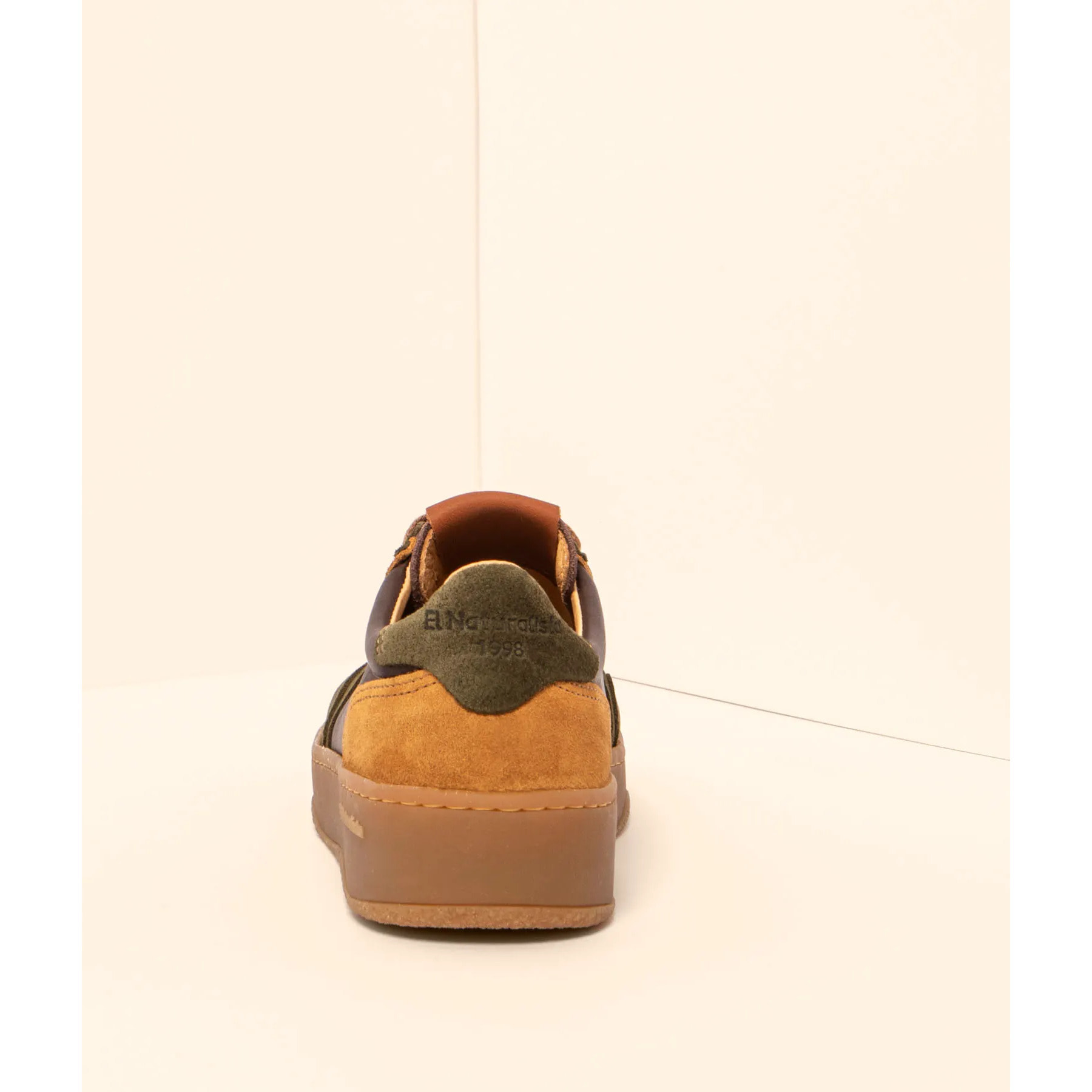 Zapatillas N5844 MULTI LEATHER BROWN/ GEO color Brown