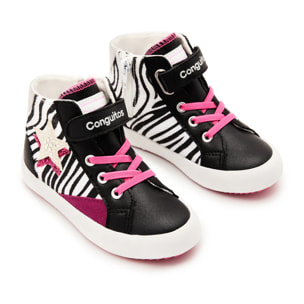 Conguitos - Sneakers Alte Casual per bambini comode