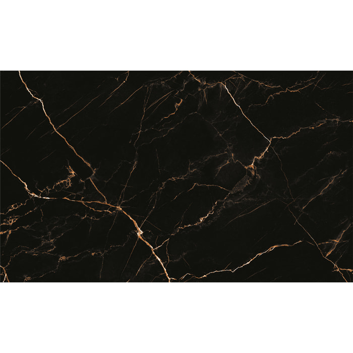 Crédence adhésive - MARBRE NOIR CUIVRÉ - 60x100cm