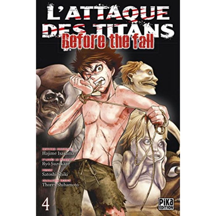 Isayama, Hajime | L'Attaque des Titans - Before the Fall T04 | Livre d'occasion