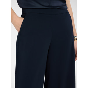 Elena Mirò - Pantalones palazzo de cady - Azul