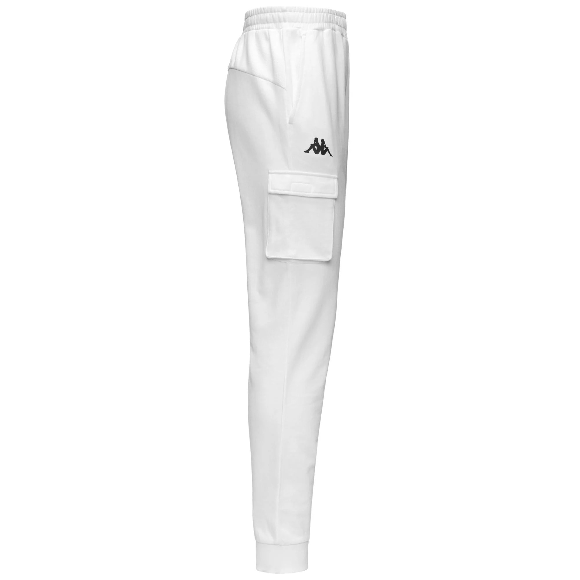 Kappa - Pantalones Hombre Blanco - Iargo