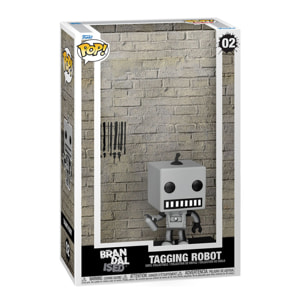 Brandalised Art Cover Pop! Vinile Figura Tagging Robot 9 Cm Funko