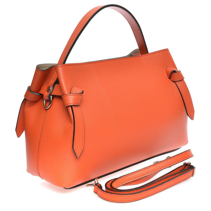 Borsa a mano Anna Luchini Arancio