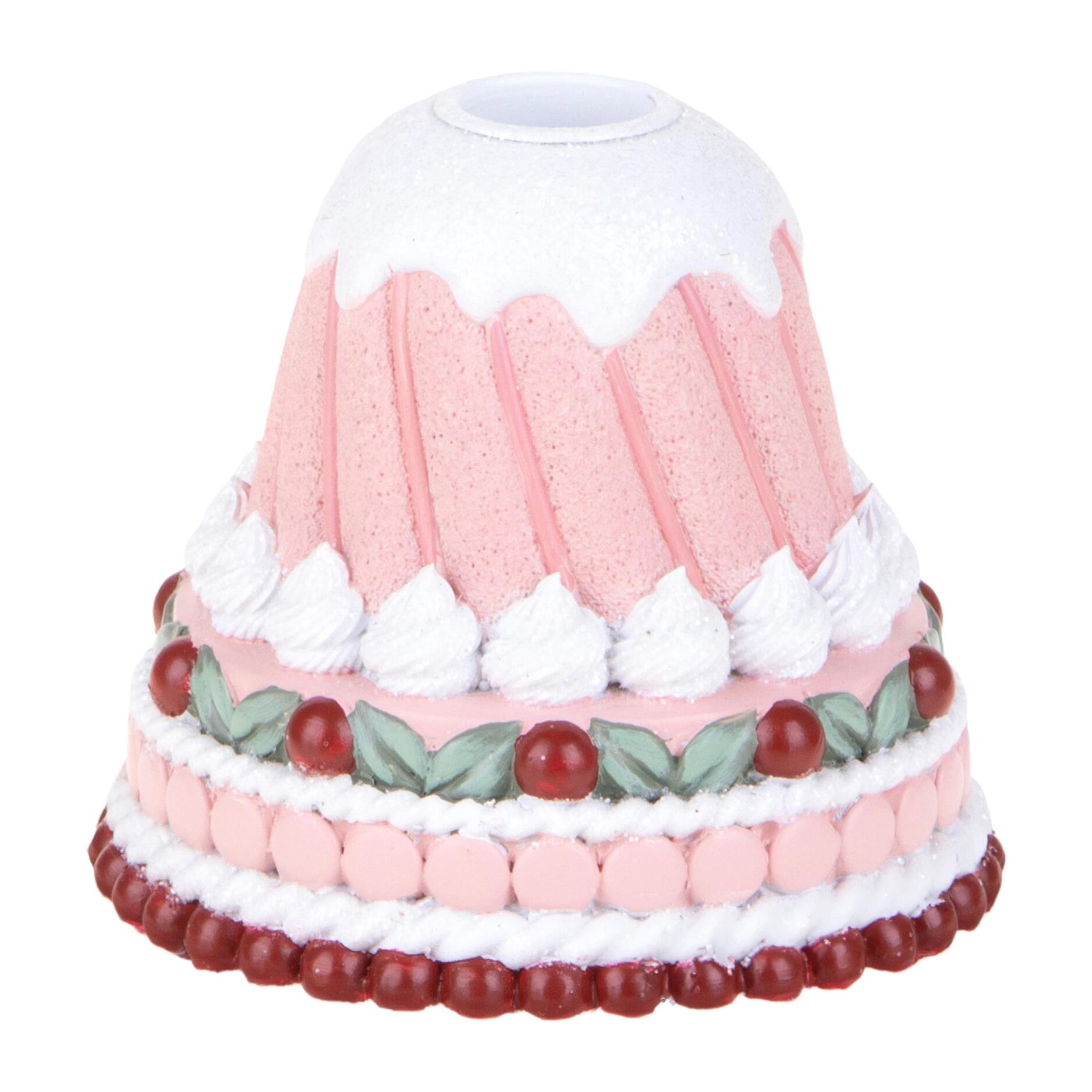 Portacandele torta - Pezzi 2 - 13xH11x13cm - Bianchi Dino SpA