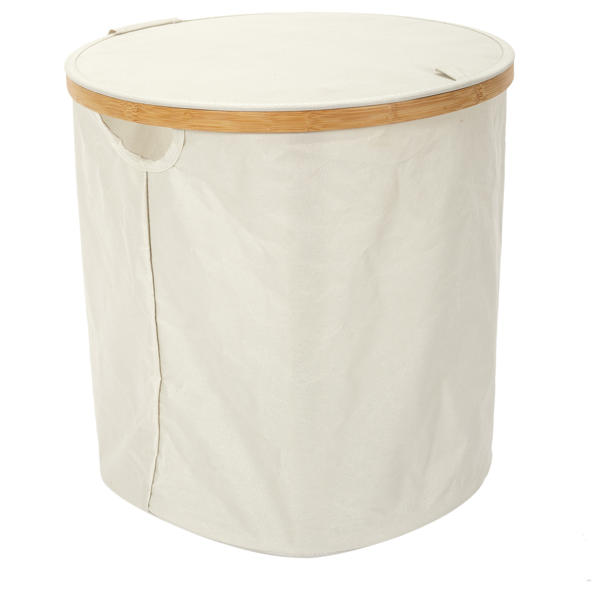 Panier De Rangement Rond Cerclage Bambou