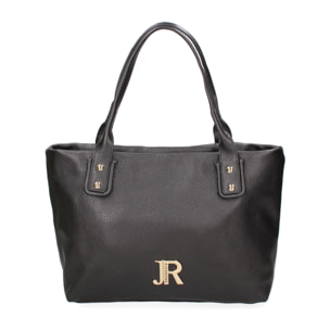 Borsa a spalla da donna In Vera pelle Made in Italy 35x27,5x13 cm