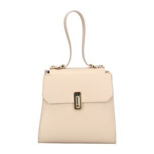 Borsa a mano da donna In Vera pelle Made in Italy 20x18x10 cm