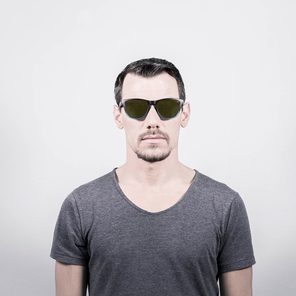 Gafas de sol OCEAN SEA - Negro transparente con revo amarillo