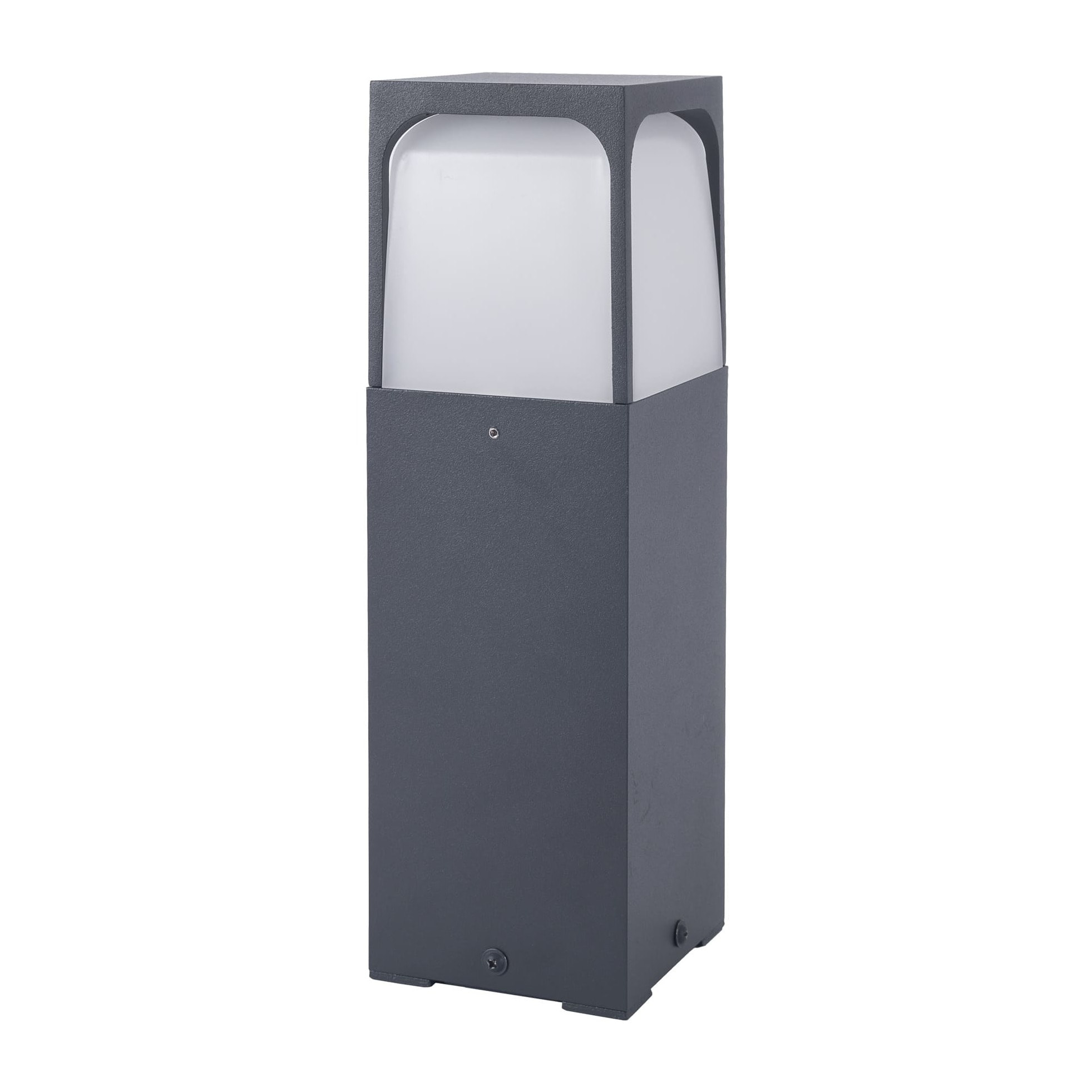 Forlight Veta baliza exterior negra para bombilla E27