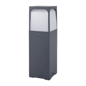 Forlight Veta baliza exterior negra para bombilla E27