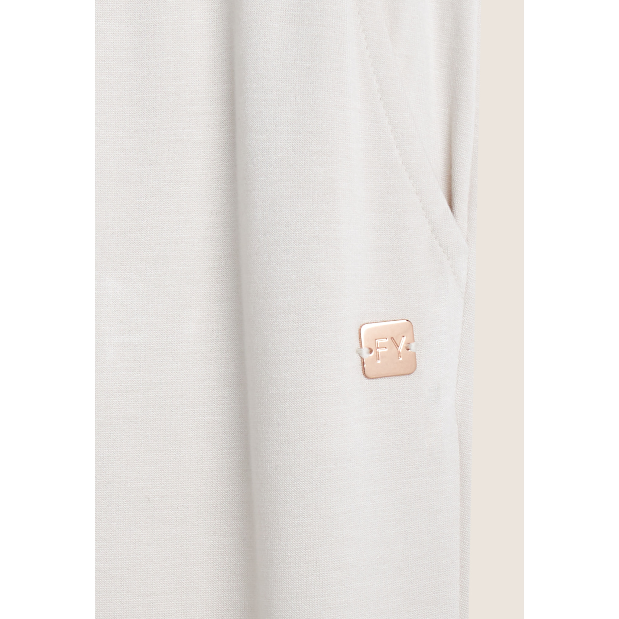 Pantalone jogger donna comfort con vita alta e maxi polsini