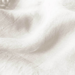 Set de 2 taies d'oreiller unies en lin, LIN LAVÉ