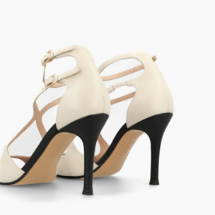 SANDALIAS BLANCAS SASUE