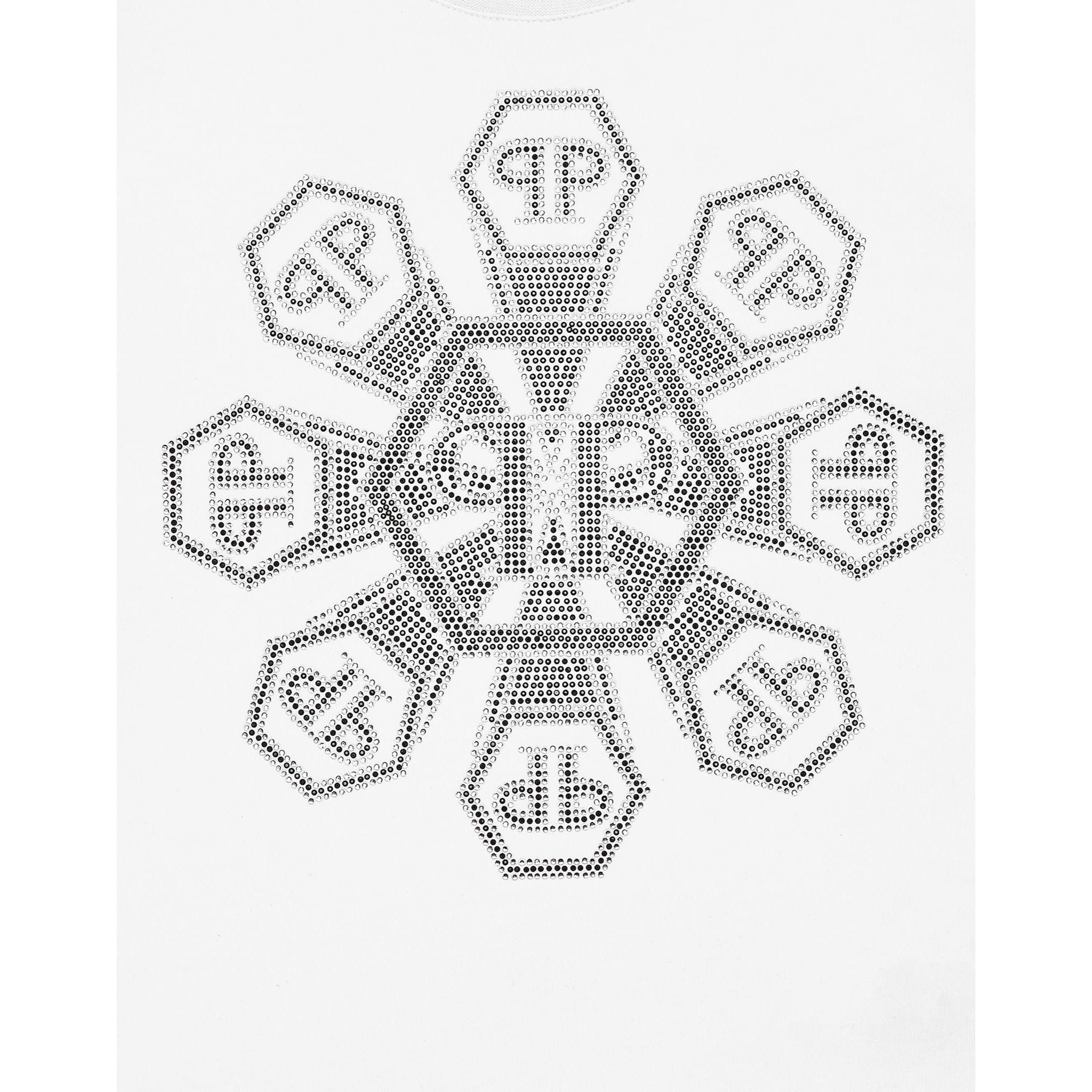 PHILIPP PLEIN T-Shirt Round Neck Ss MONOGRAM