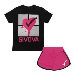 Completo Corto Bimba Ragazza GIVOVA Cotone