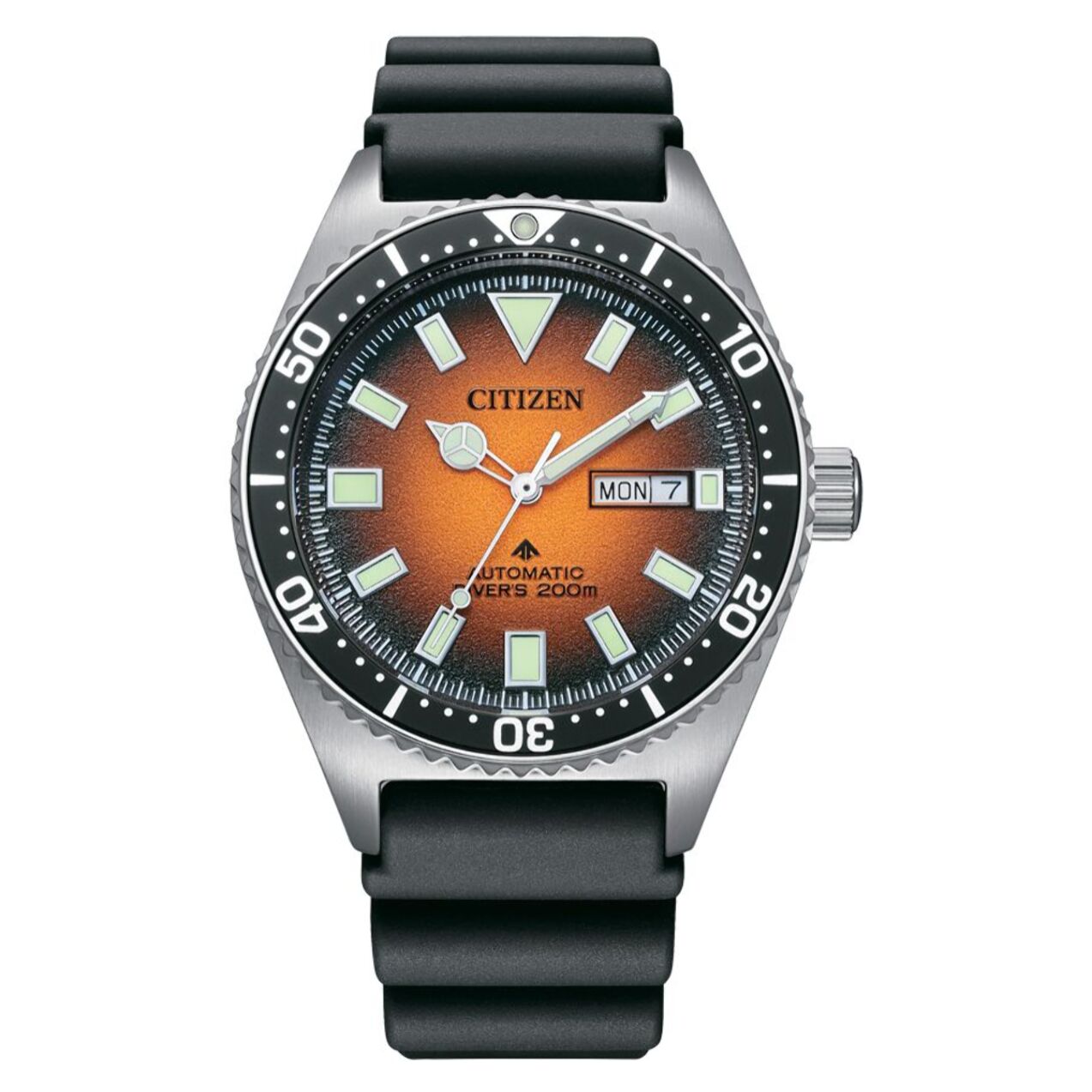 Reloj Citizen NY0120-01Z Hombre Analogico Automatico con Correa de Caucho