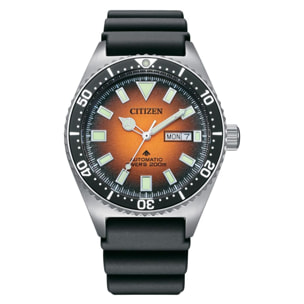 Reloj Citizen NY0120-01Z Hombre Analogico Automatico con Correa de Caucho