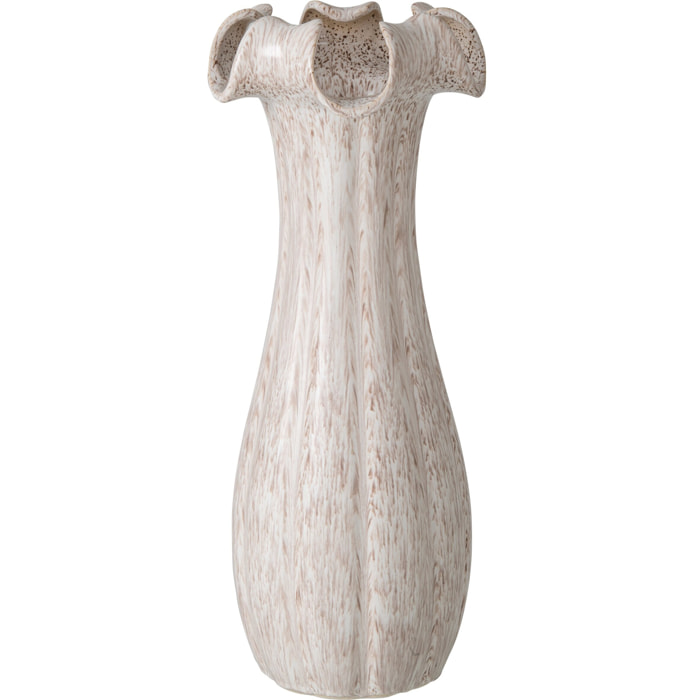 J-Line vase - argile/glace - beige clair - large
