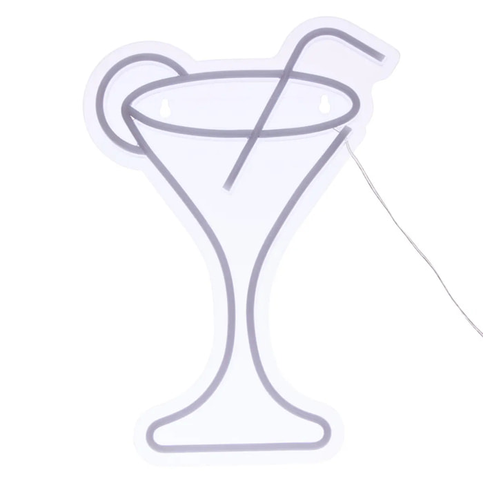Néon LED Cocktail 24,8x34,7cm