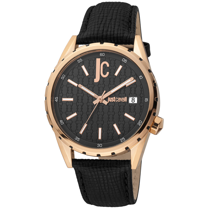 Reloj Just Cavalli JC1G217L0035 Hombre Analogico Cuarzo con Correa de Cuero