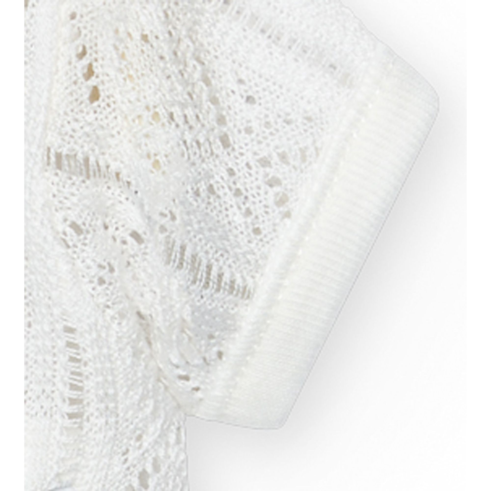 Body cruzado bebé manga corta perlé