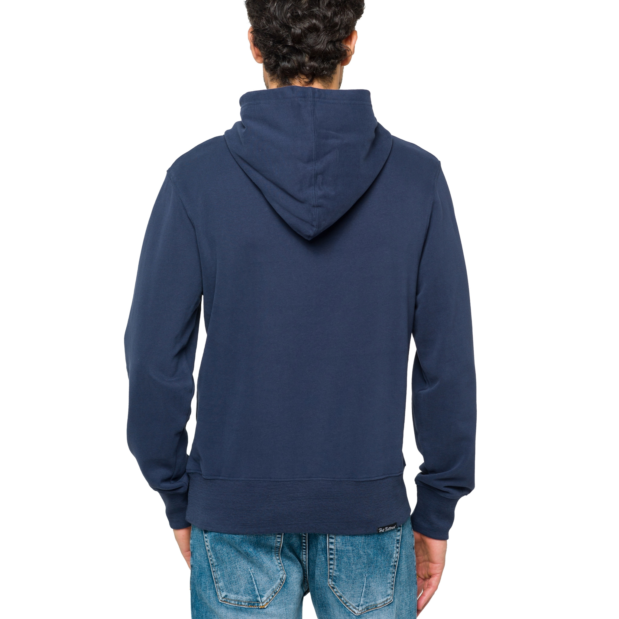 Sudadera con capucha Hot Buttered Flame marino