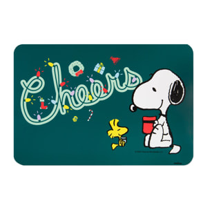 Set de 6 sets de table rectangulaires Excelsa – Peanuts Shiny And Bright, Polypropylène multicolore