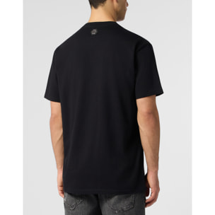 PHILIPP PLEIN Camiseta de cuello redondo y manga corta LOGO